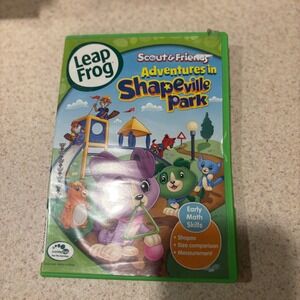 LeapFrog Scout & Friend Adventures Shapeville Park DVD 12' Early Math homeschool